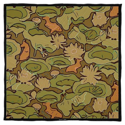 Gold Water Lilies